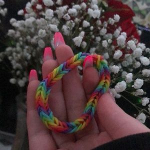 Rainbow bracelet